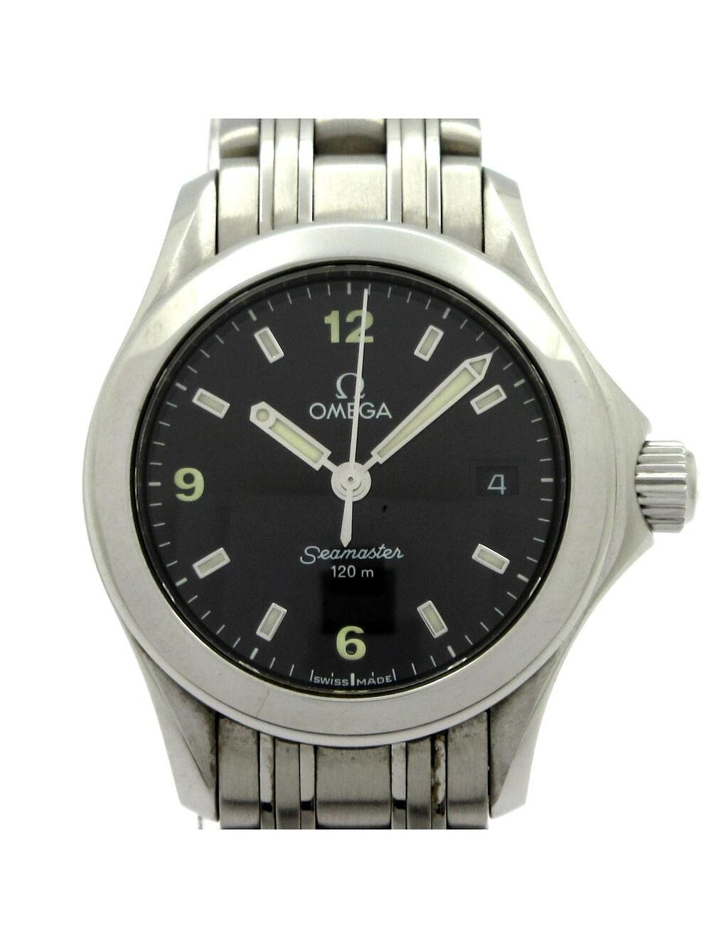 Omega Seamaster 8** Black Women's Wrist #375550O84B